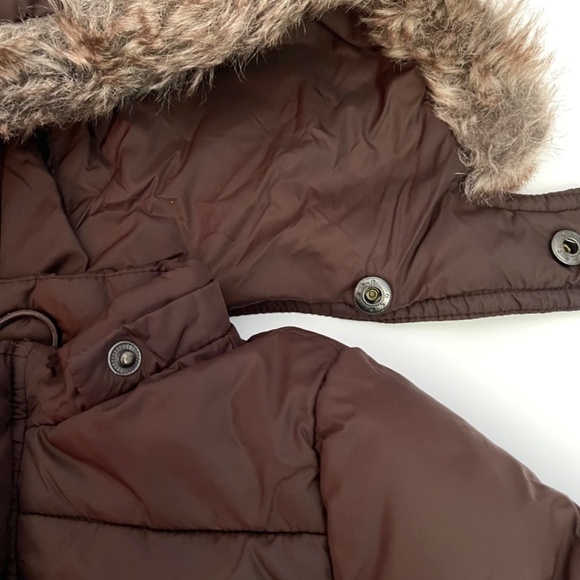 JOE Fresh Brown Puffer Jacket US 12-18M - Picture 7 of 8